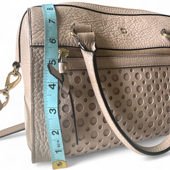 Kate Spade Pink Leather Perri Lane Bubbles Romy Satchel - Picture 6 of 11